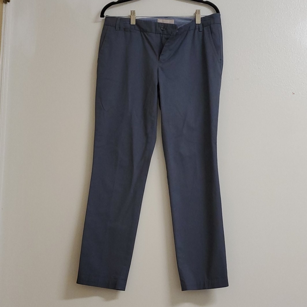 Banana Republic Blue Gray Ryan Fit Womens Trouser